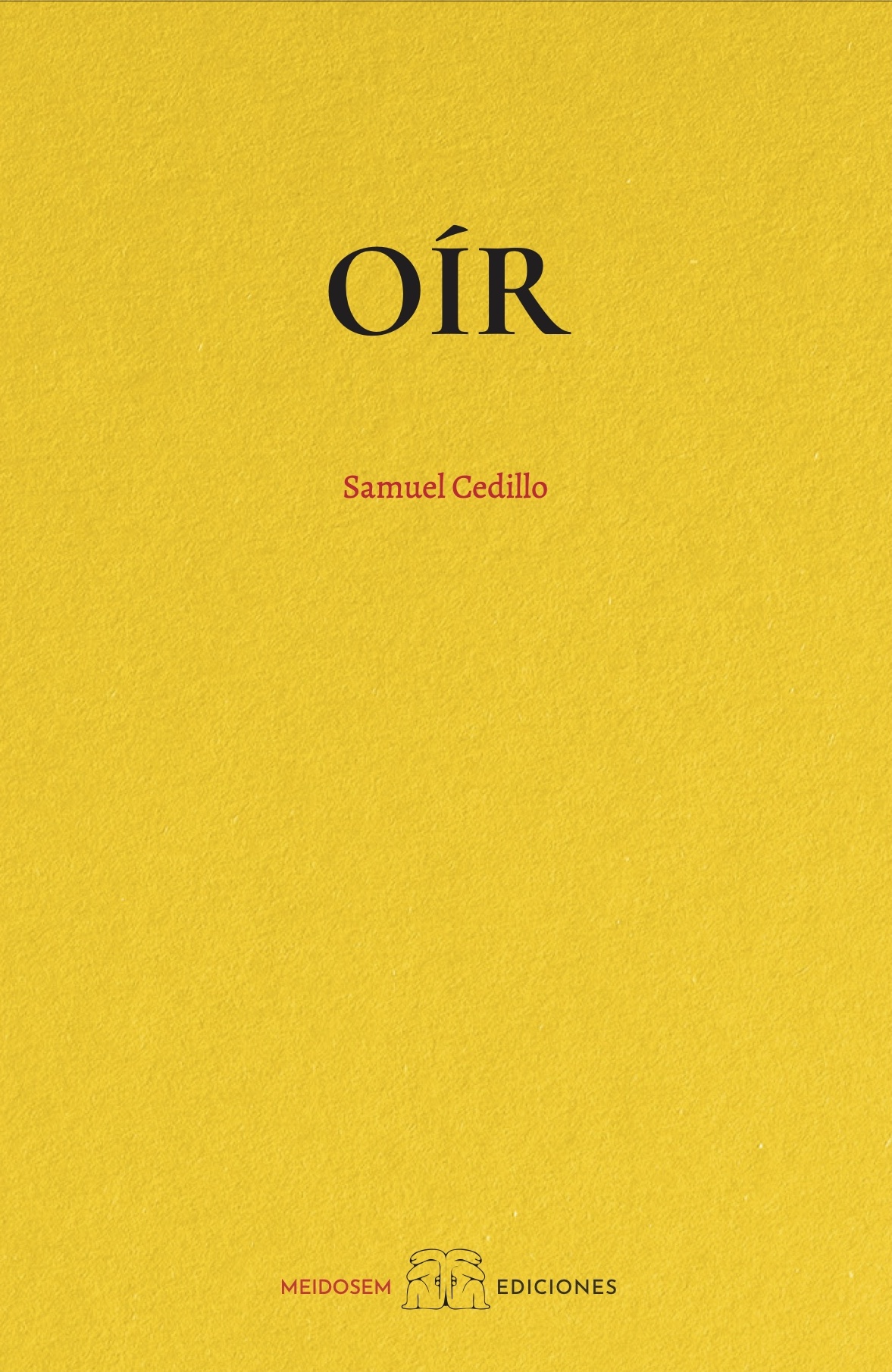 Portada de Oír